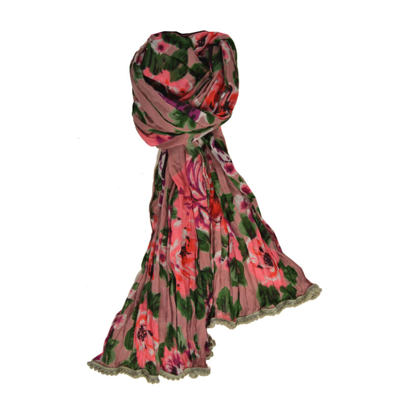 Tea Rose Scarf