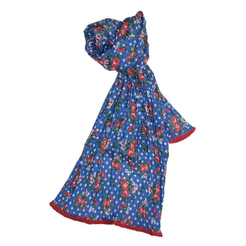 Dot Roses Scarf