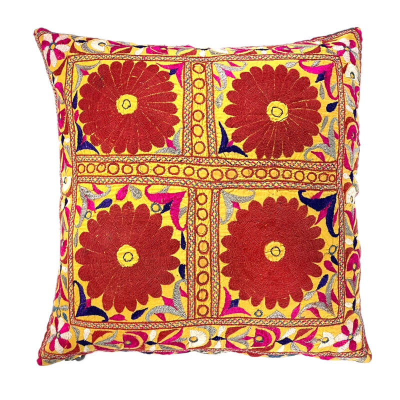 Embroidered Panel #11 Cushion Cover
