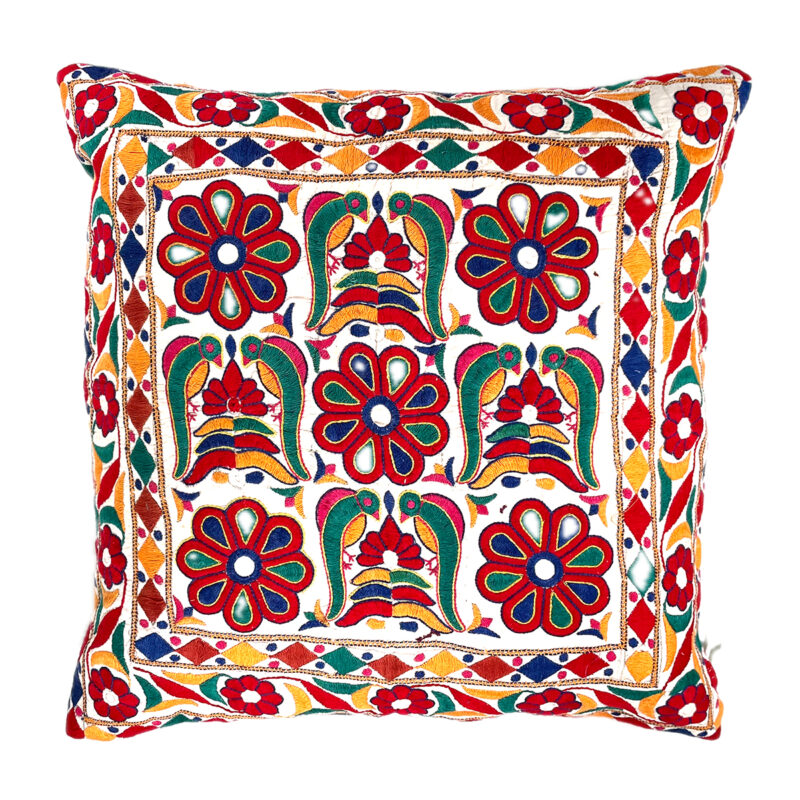 Embroidered Panel #12 Cushion Cover