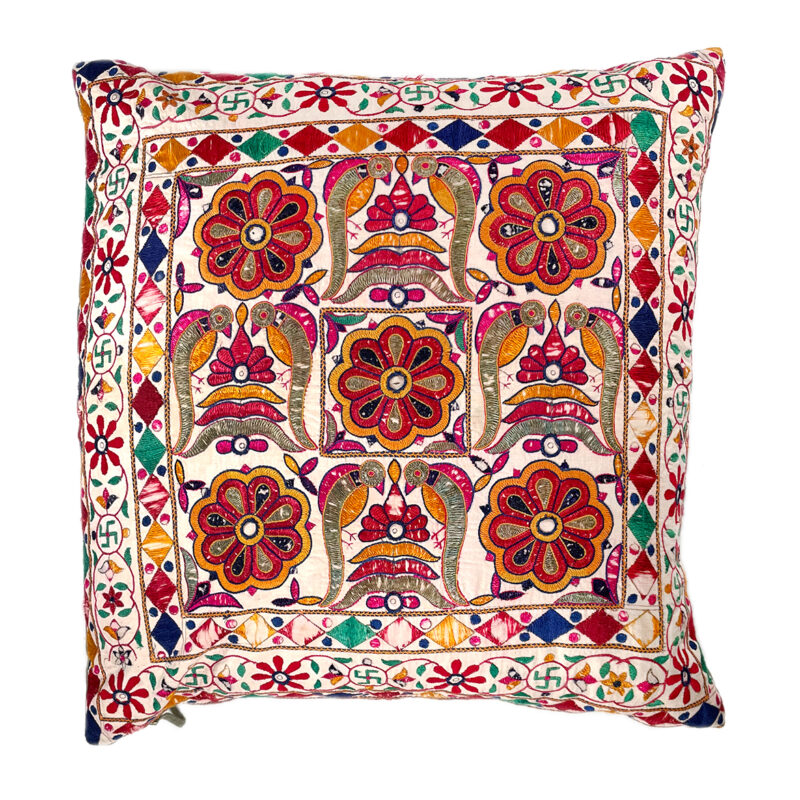 Embroidered Panel #15 Cushion Cover