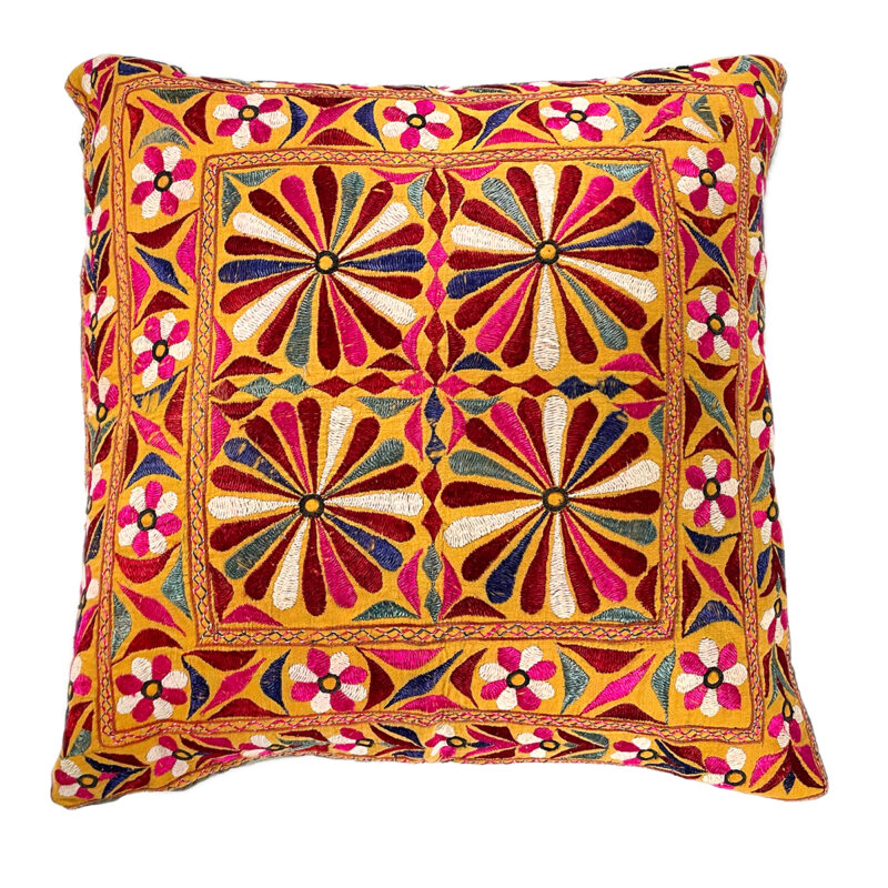Embroidered Panel #5 Cushion Cover