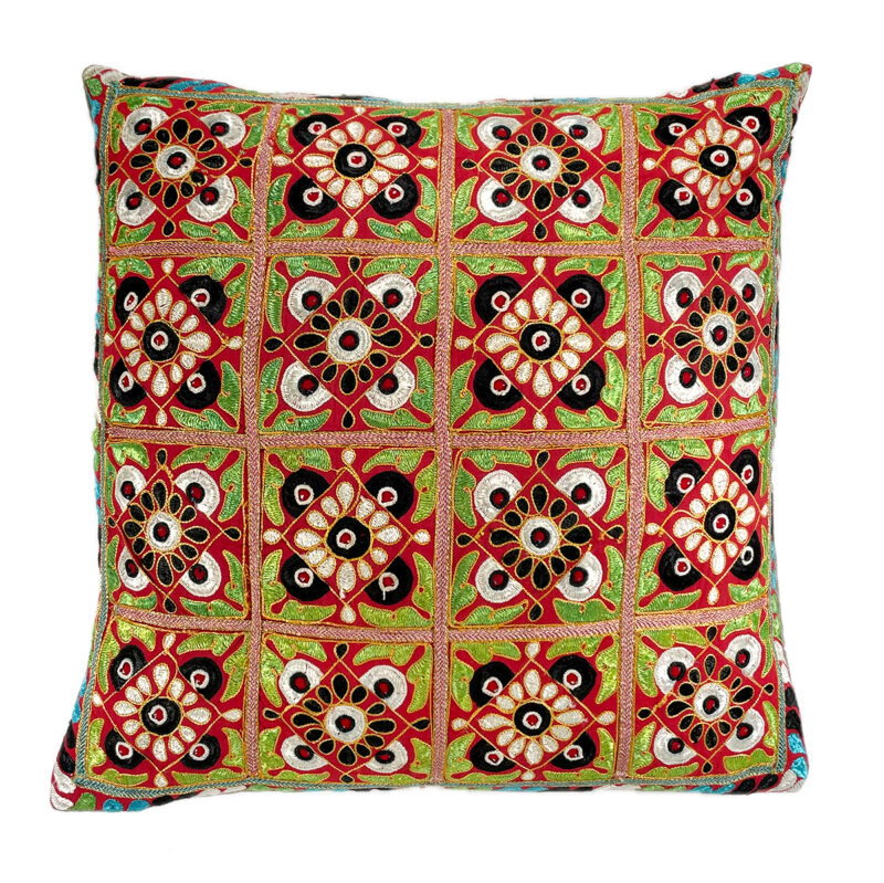 Embroidered Panel #8 Cushion Cover