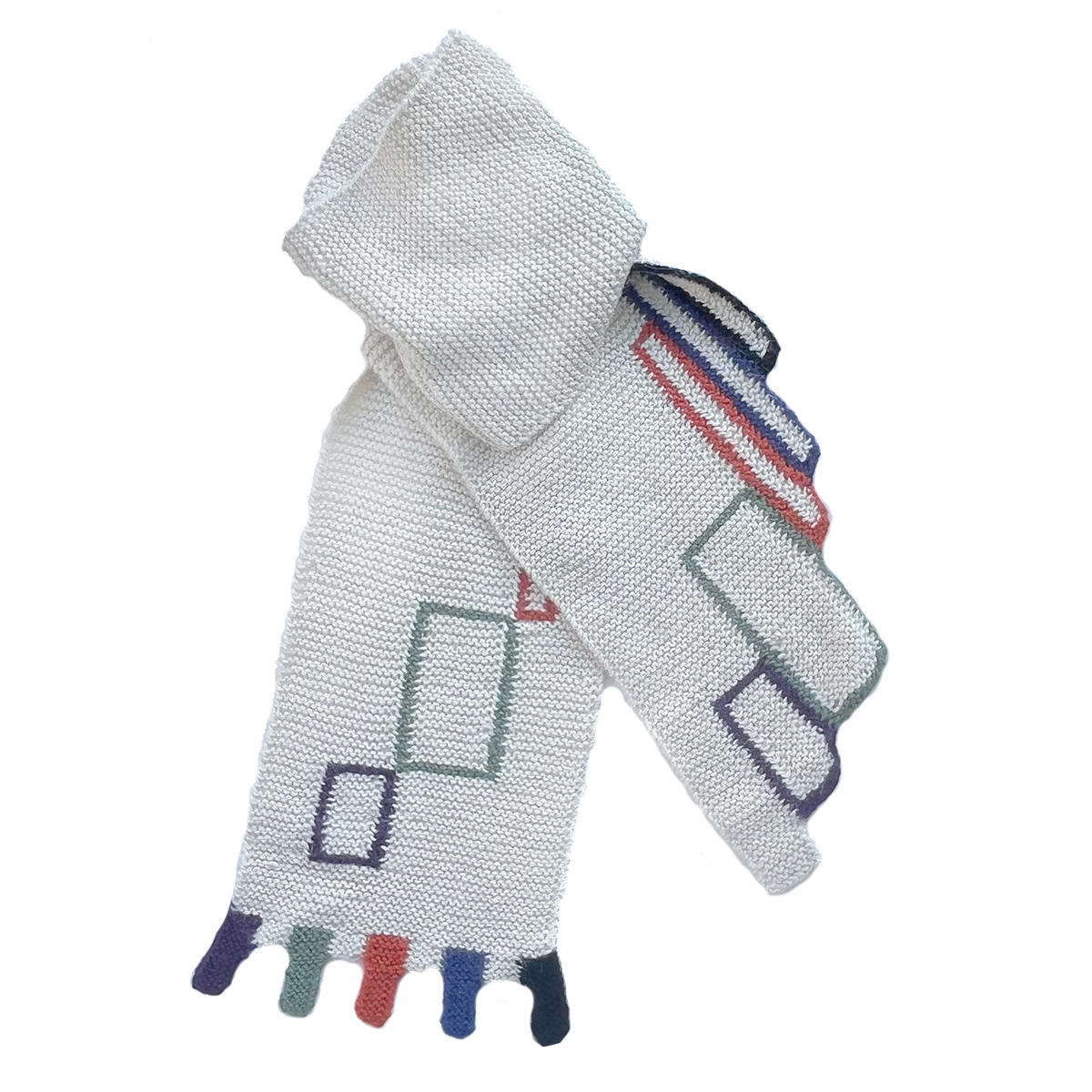 Chime Scarf Bone