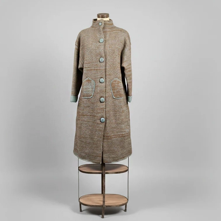 Merino Wool Coat Mint