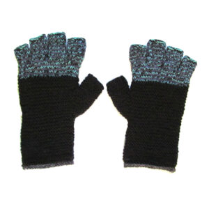 Glasgow Fingerless Gloves Black