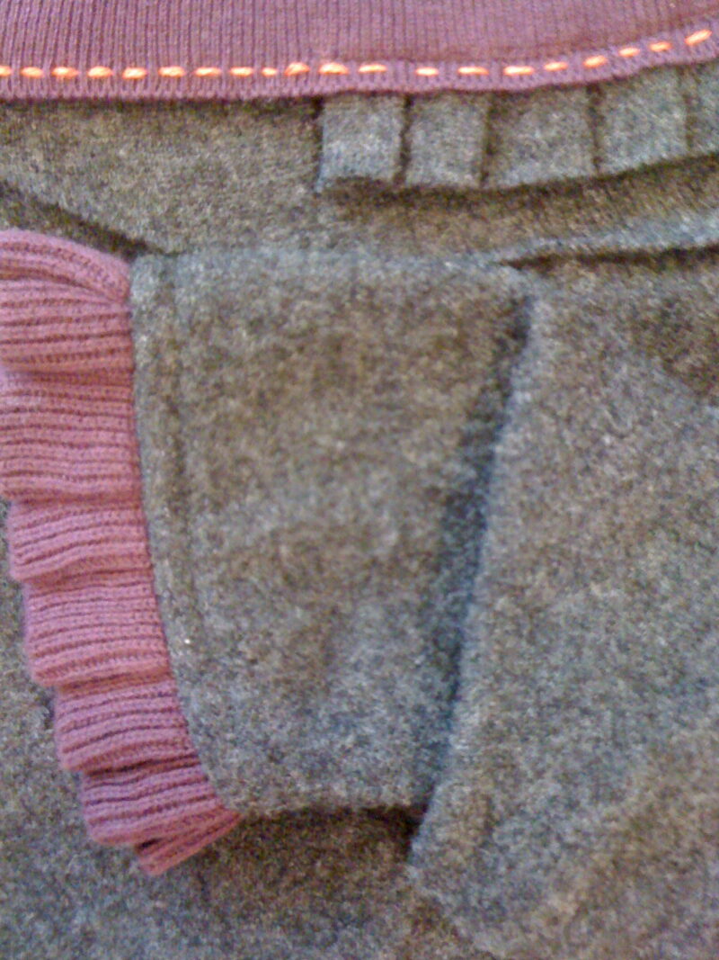 Helena Boiled Wool Jacket - Image 2