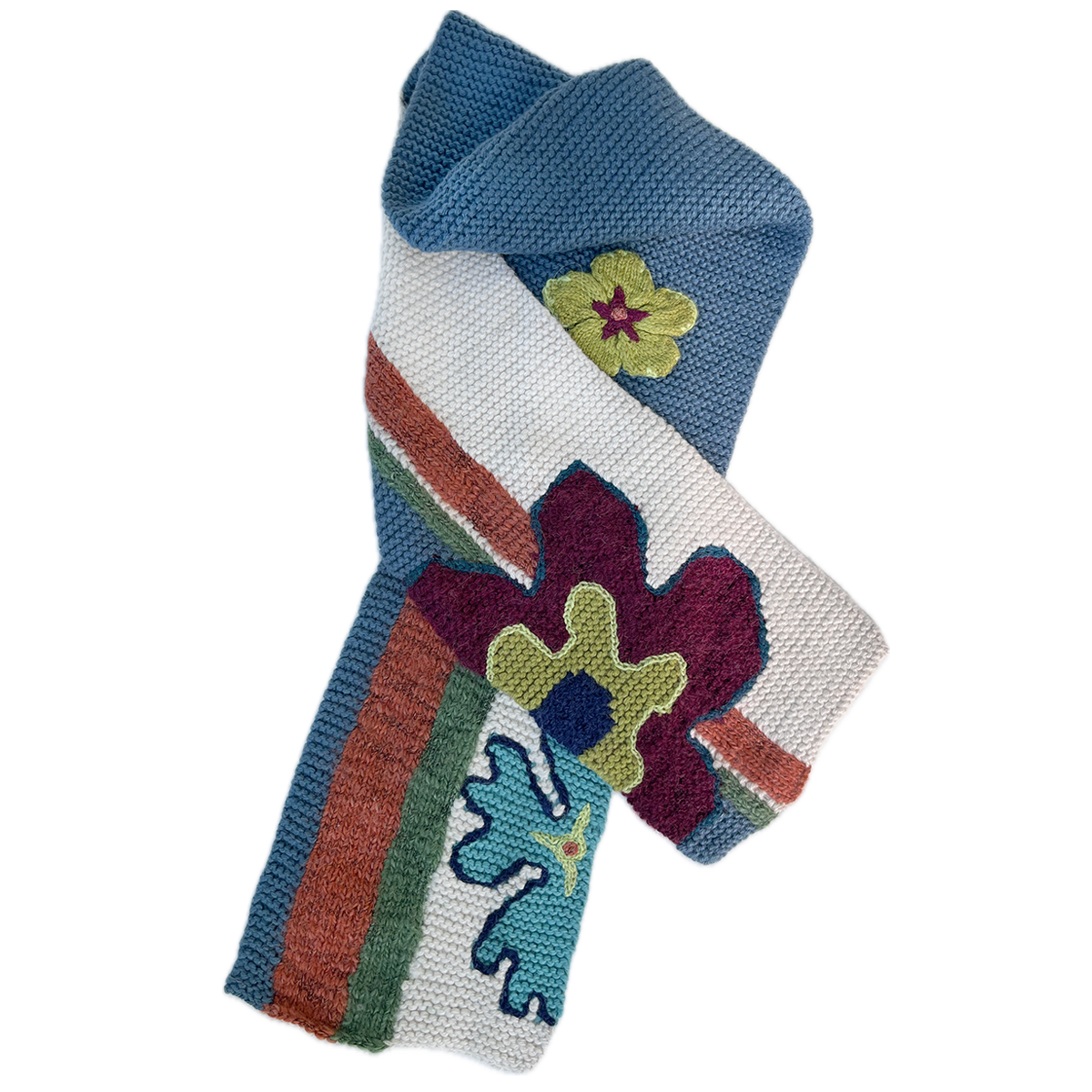 Kanta Scarf Alpaca Blue