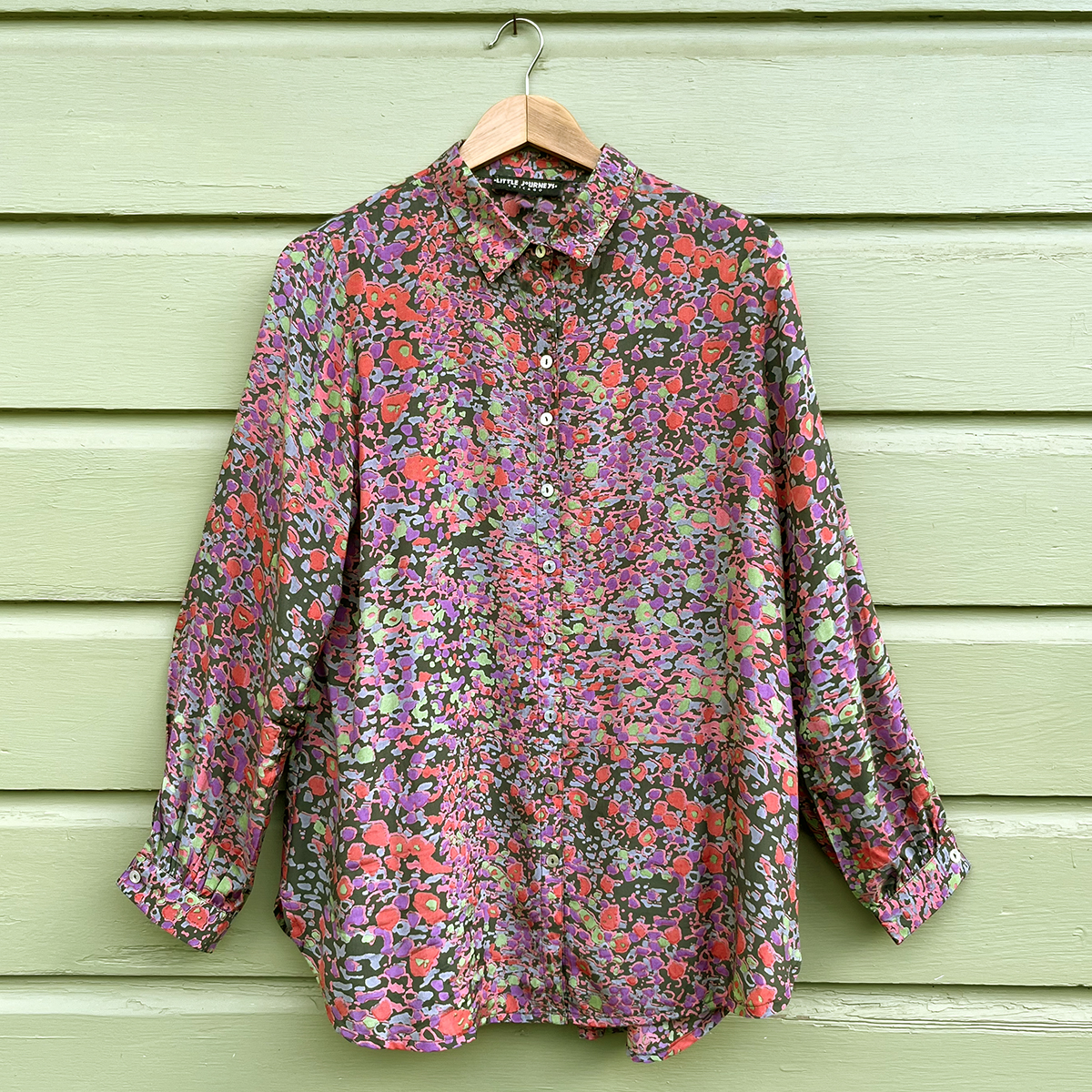 Katie Blouse Fields Red