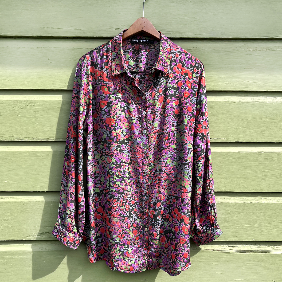 Katie Blouse Fields Red