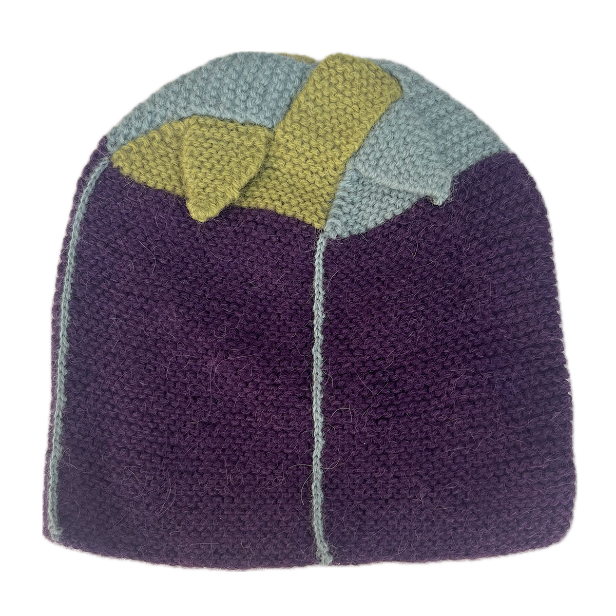 Knot Knot Hat Alpaca Purple