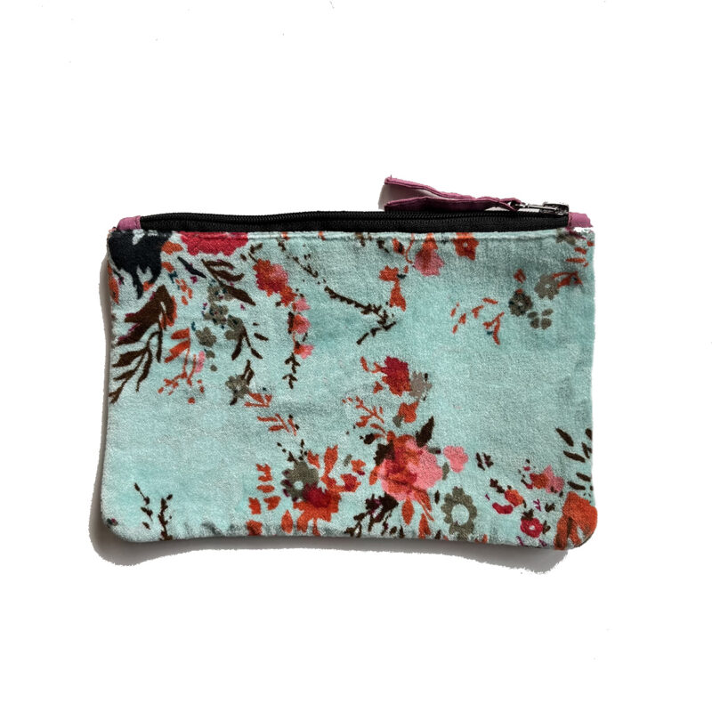 Napoli Pouch Wildflower Iced Blue