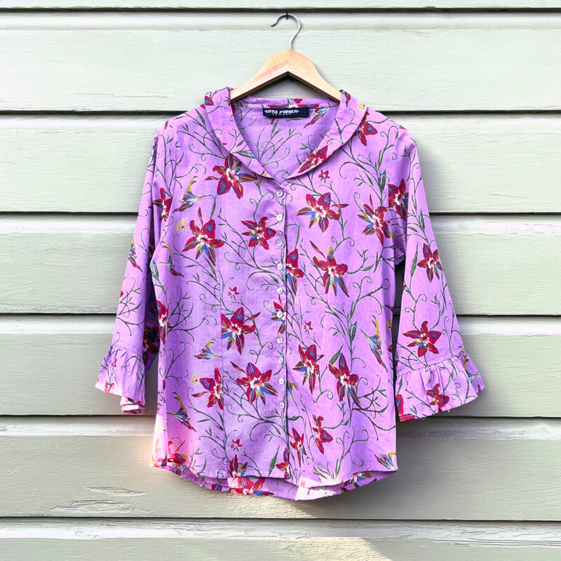 Paris Blouse Petals Pink