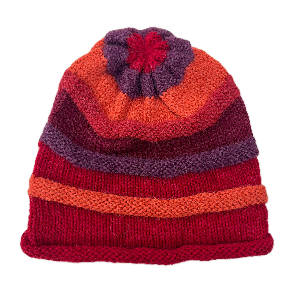 Rainbow Hat Red