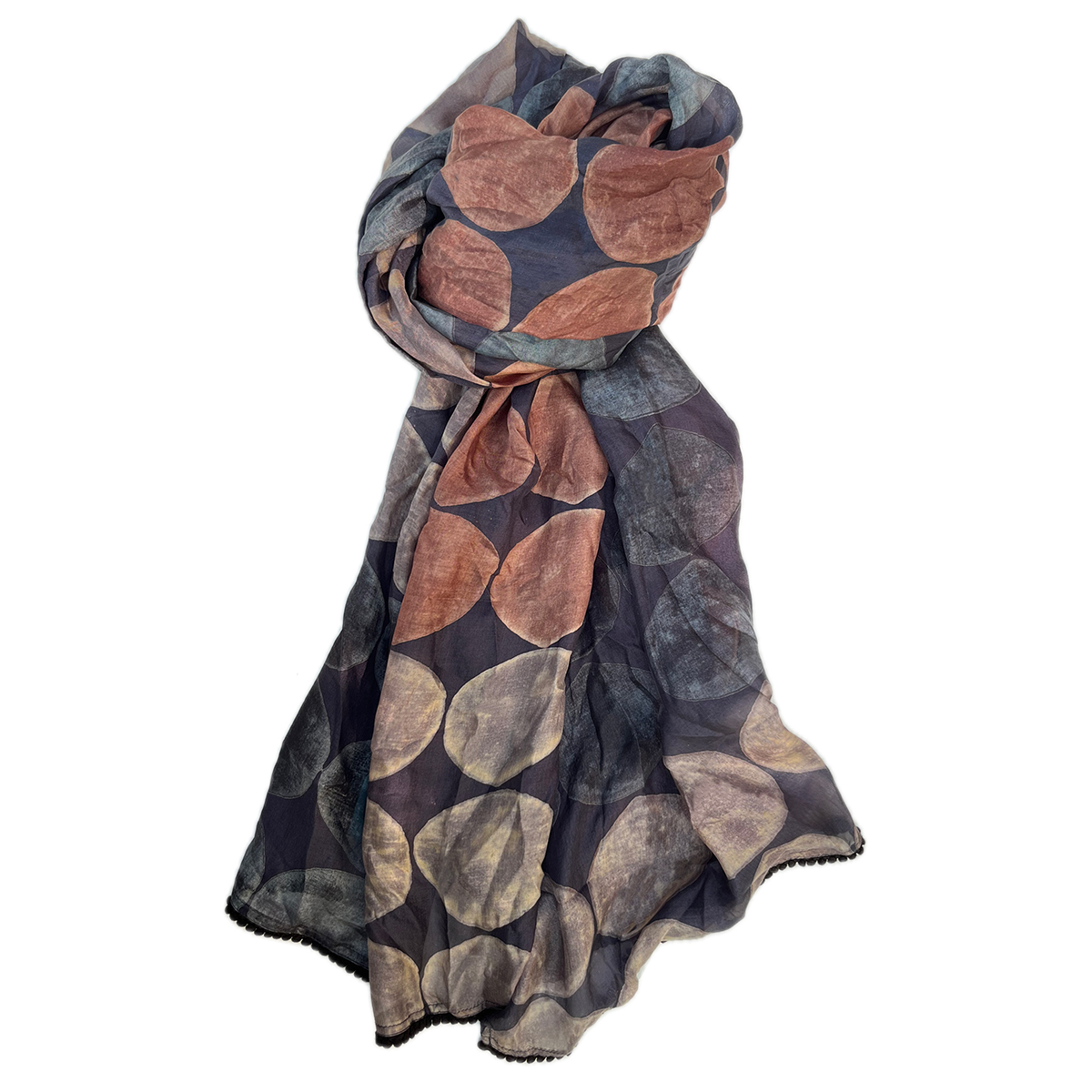 Balloons Coffee | Block Print SILK