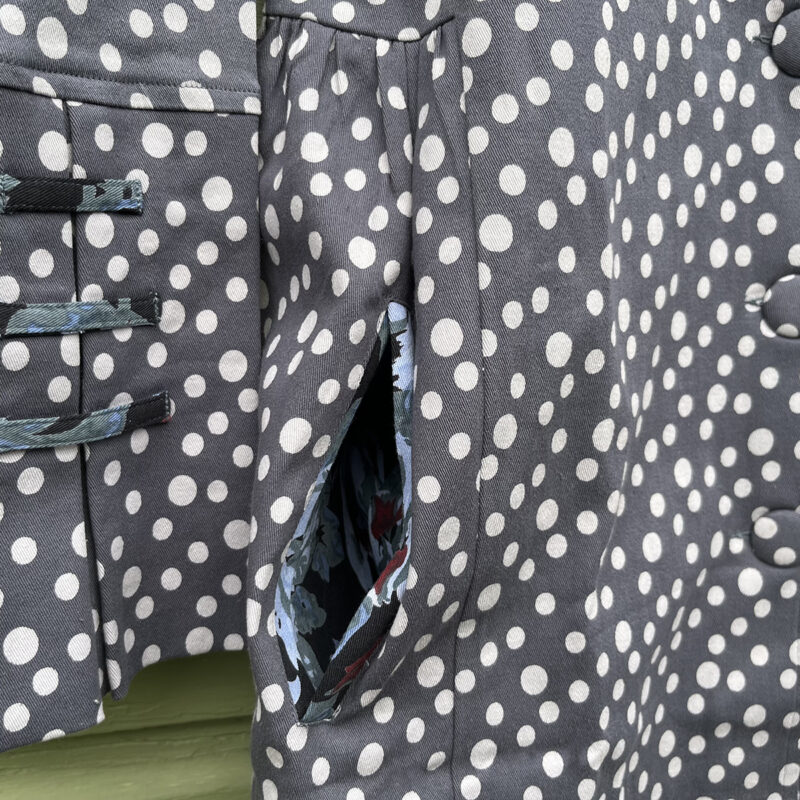 Sydney Twill Jacket Dots - Image 8