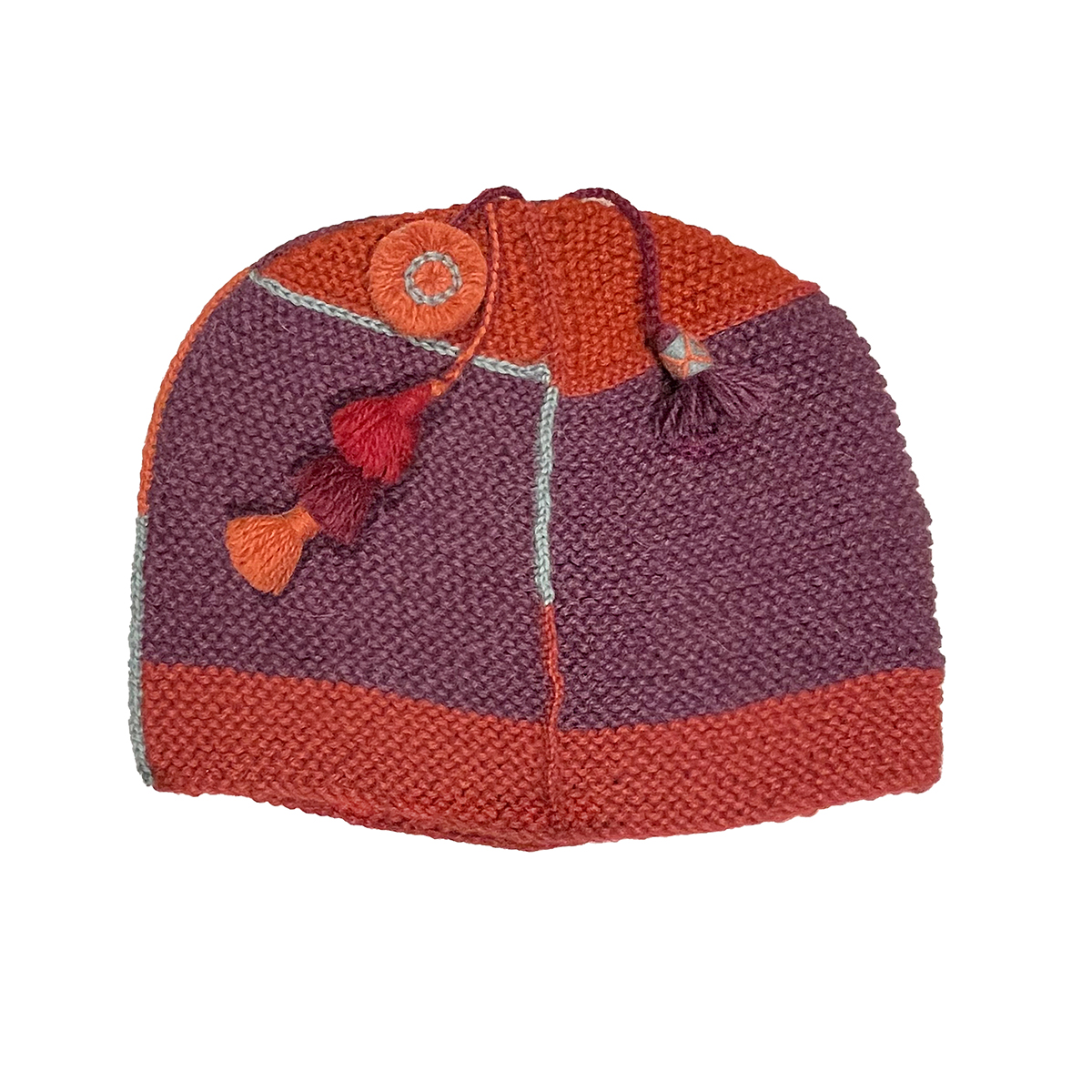 Tassle Hat Red